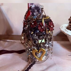 Large mystery jewelry jar